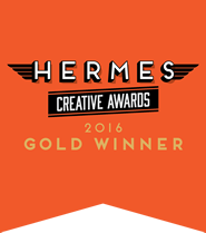Hermes Creative Awards 2016 Gold Winner
